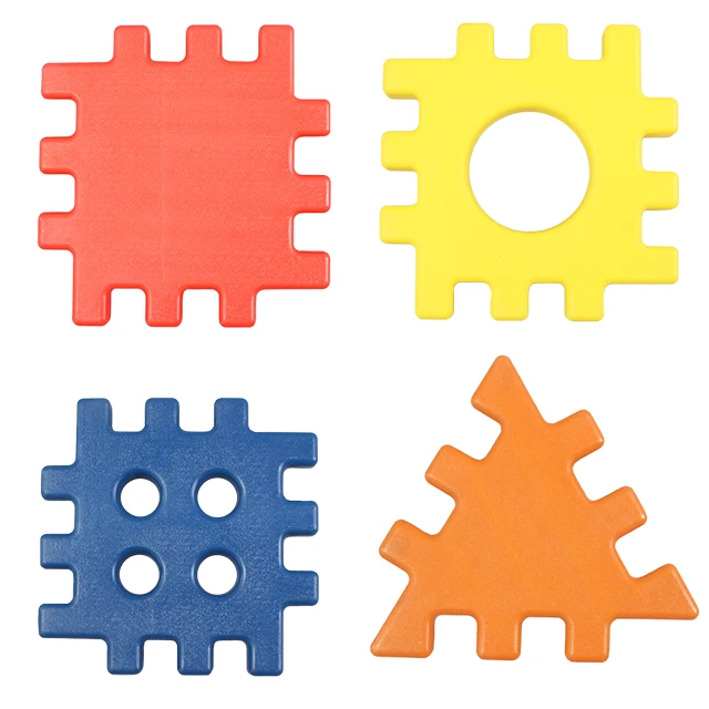 
Safe Baby Informative Toy Building Block Big Waffle Block High Tech carpet foam pads for kids 