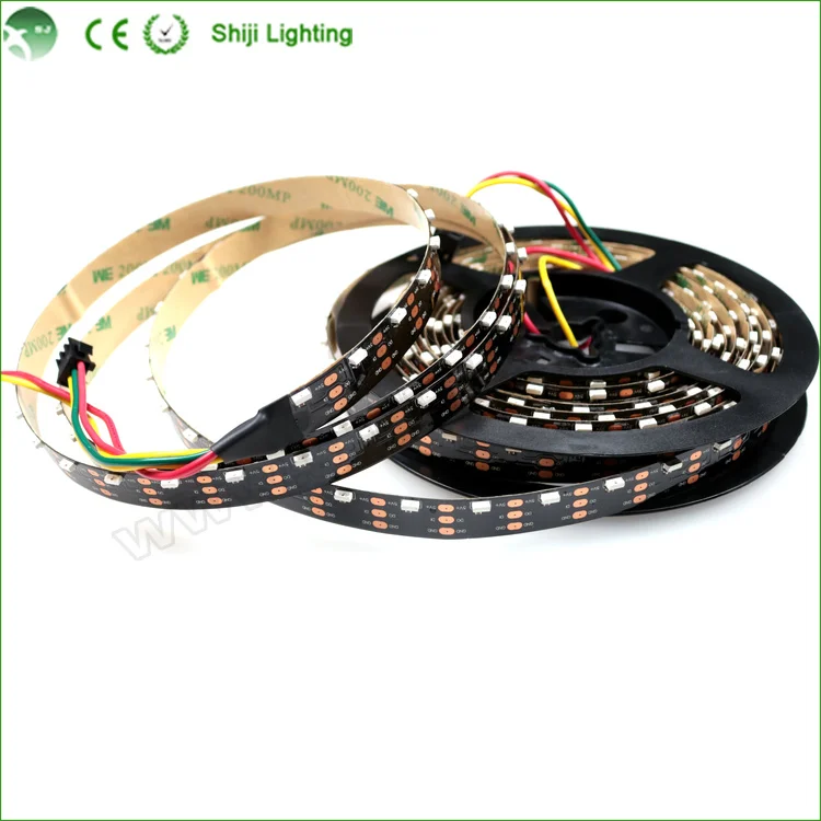 waterproof side view smd led 4020  335 sk6812 ws2812b 4020 addressable  led strip kit outdoor for building 5m