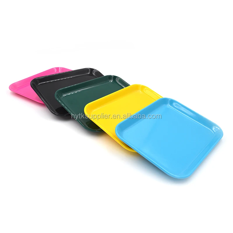 Cheap plastic melamine fast food restaurant tray