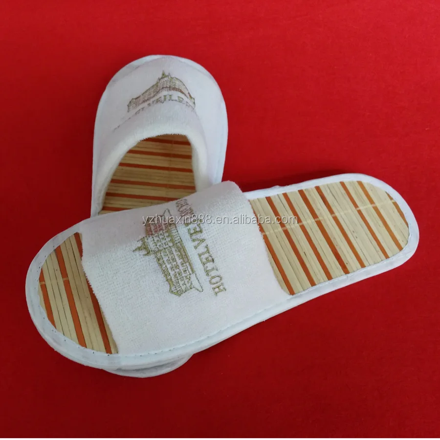
2016 hot sale bamboo flip flops slippers 