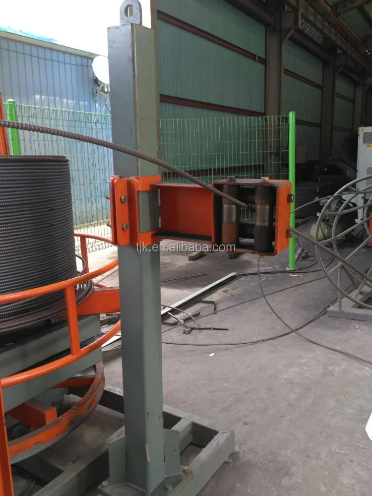 
wire straightening and cutting machine 