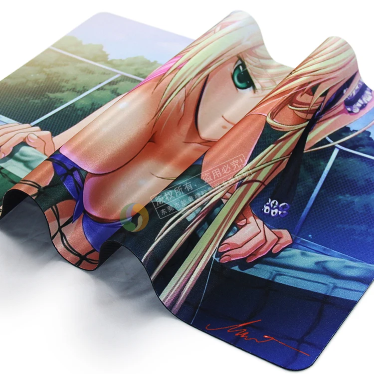 3d sexy japanese girl breast mouse pad ,anime mousepad