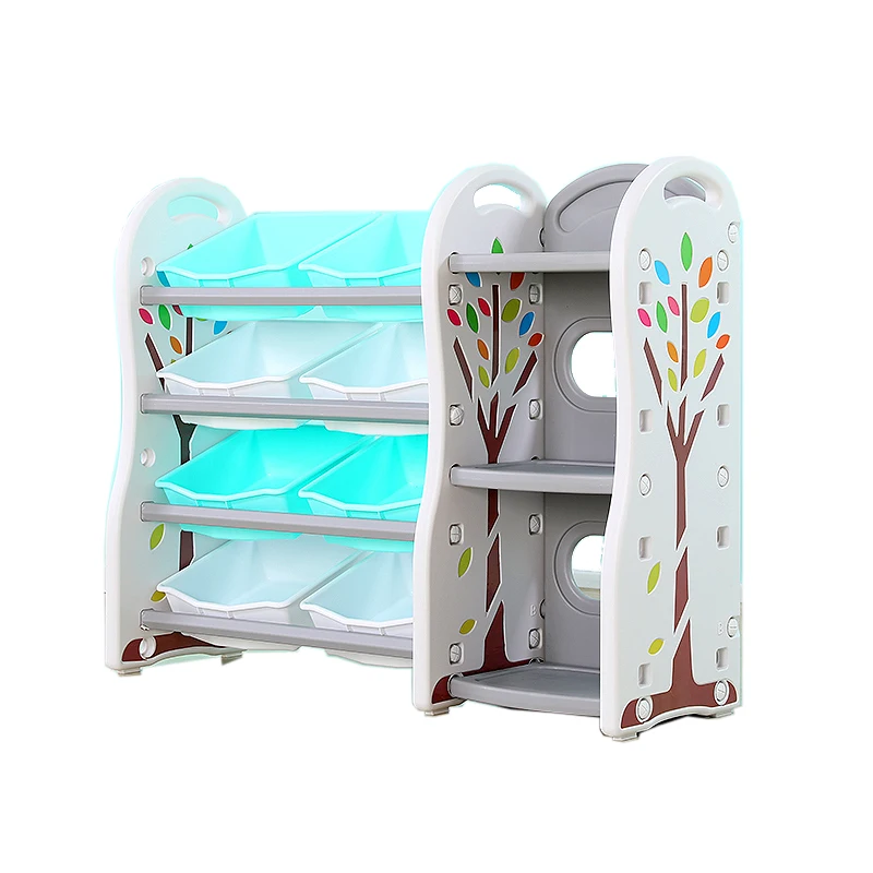 
kids bedroom shelf storage book toy shelf for 1- 6 