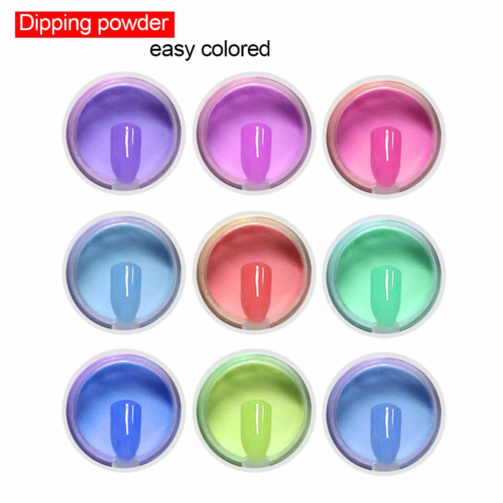 Nail art sculpting New dipping powder Healthy nail pearl powder factory