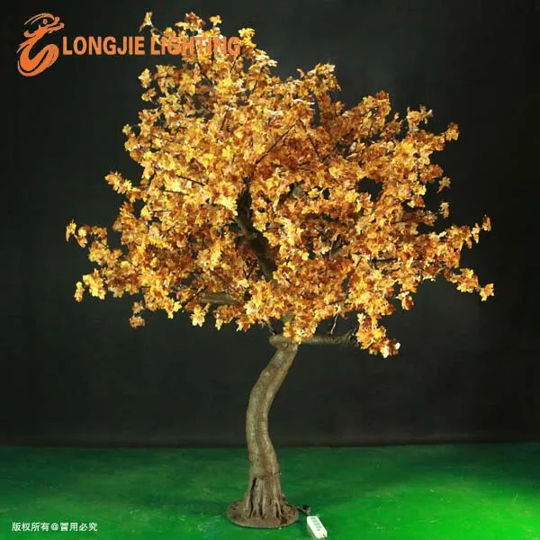 2544 led 3m high simulation led maple tree light for Christmas decorations