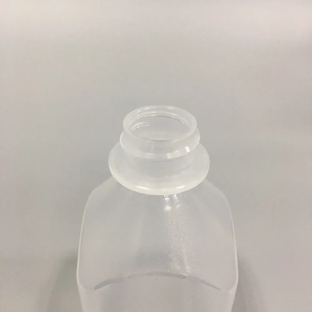 
100ml Natural Square PP Plastic Reagent Media Bottle 