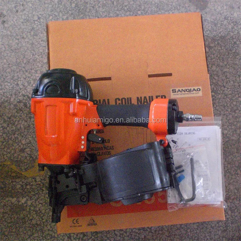 Max design CN55 Air Nailer gun for 2.1-2.3mm coil nails