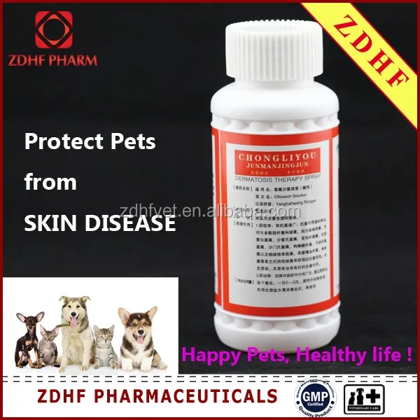 
Pets use kill fur Mites Ticks Fleas Amitraz solution 12.5% 