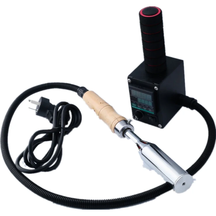 Low price handheld hot stamp machine for leather wood plastic