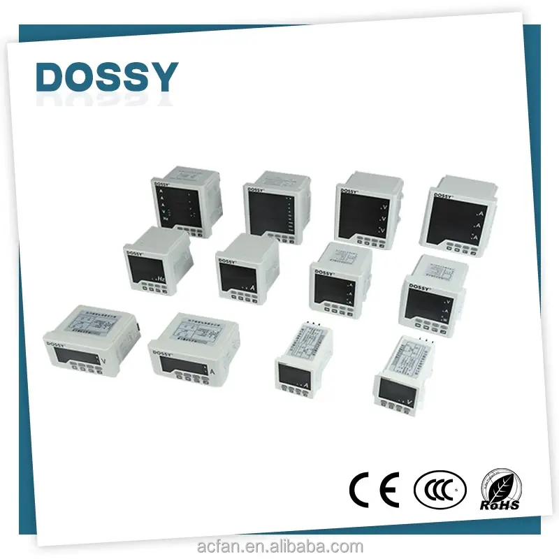 Single phase din rail digital kWh meter