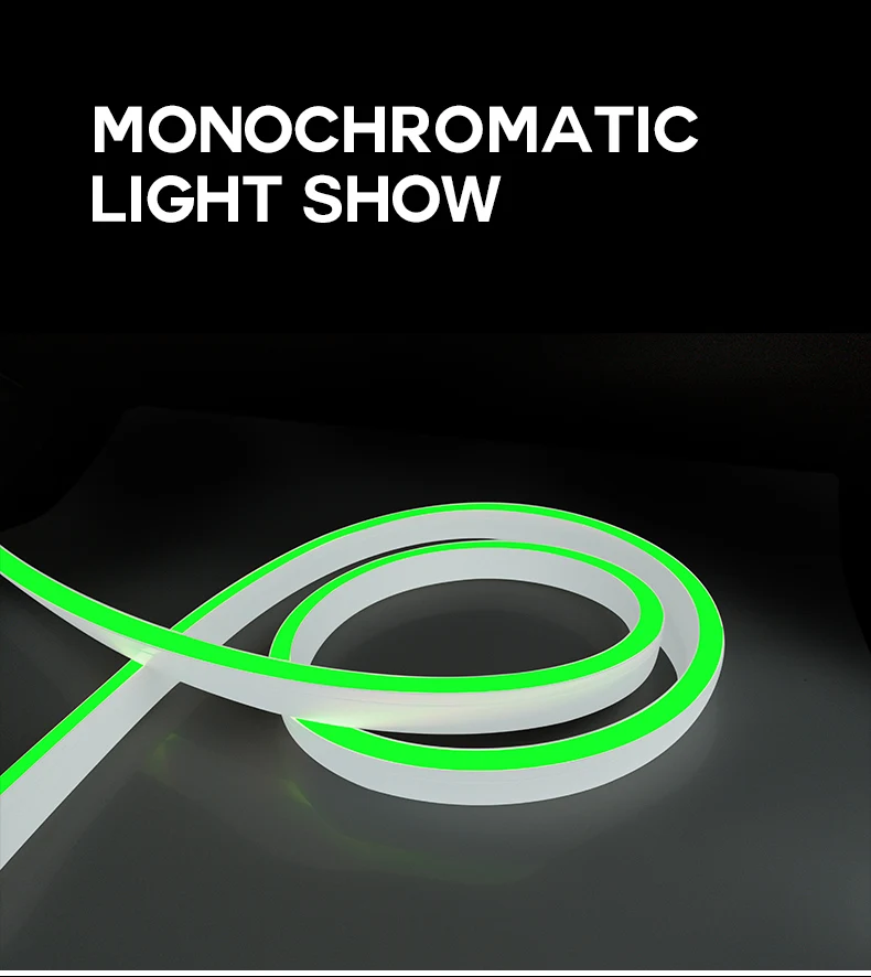 Wholesaler 12v led neon light rgb 60led/m IP68 tapes led flex strip light