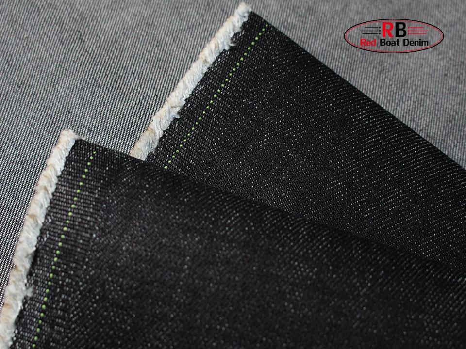 blue and gray color rolls of cotton denim fabric stock lot