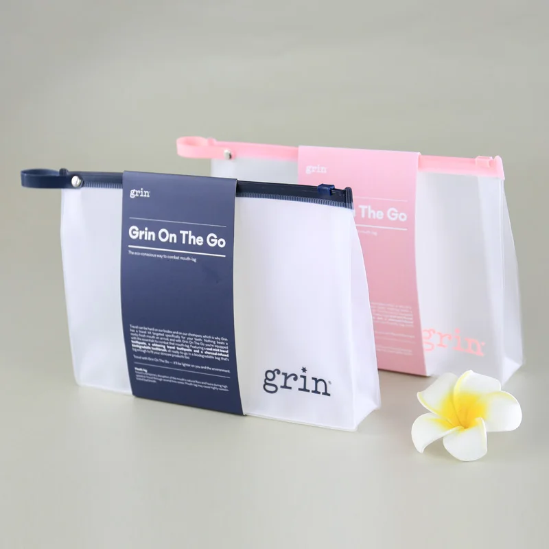 Bags with Handles Pencil Pouch Toiletry Bag Transparent Manufacture Wholesale Clear Plastic cosmetic packaging bags