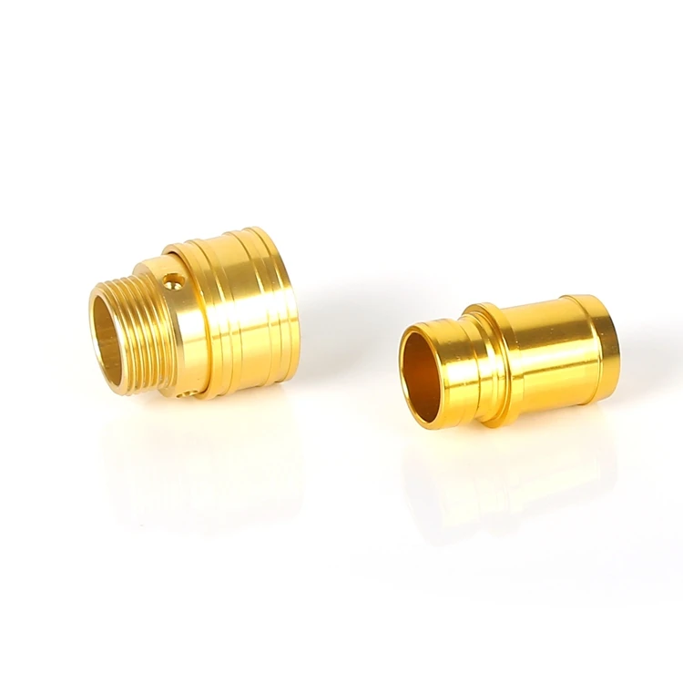 JT-4001 Factory wholesale   1 inch male threads to barb aluminum quick coupler for EPP EPS moulds machine