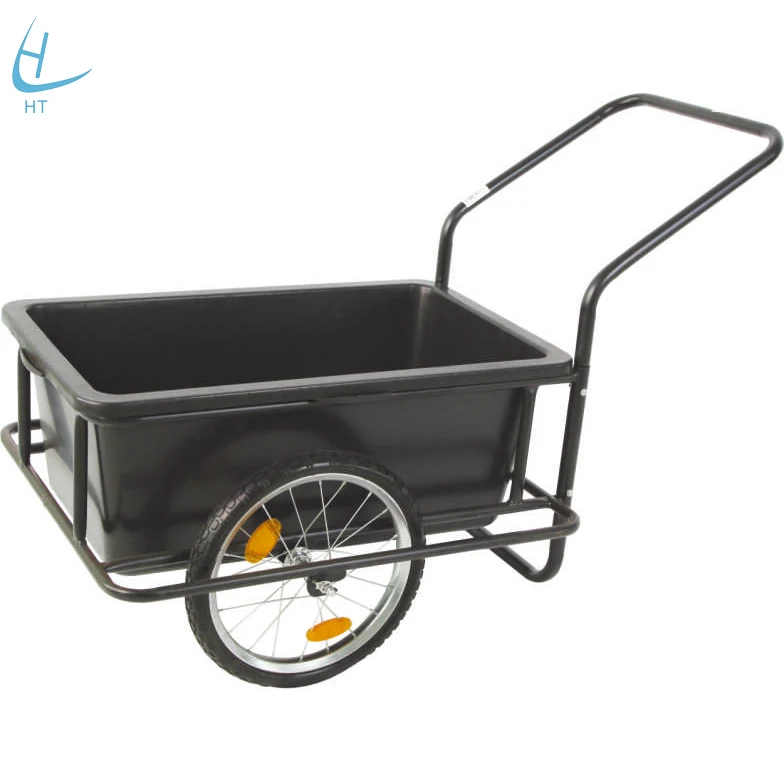 Durable plastic Bicycle trailer cargo trailer TC2025B, semitrailer