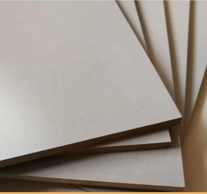 Thickness MDF With White Melamine Color