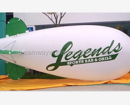 2020 Hot sale inflatable zeppelin airship helium balloon for advertising