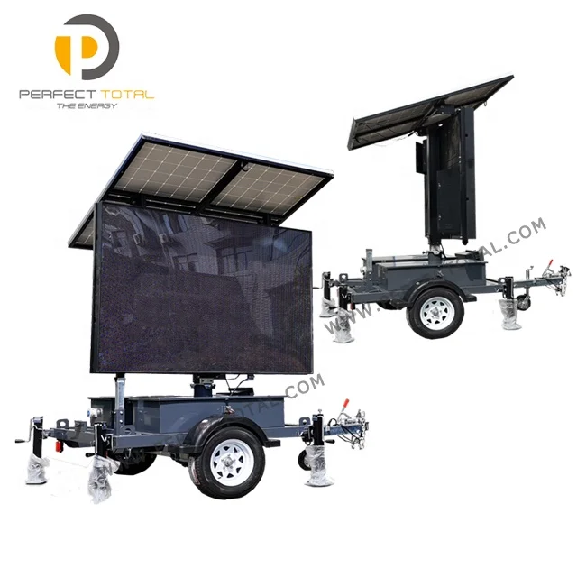 traffic signs LED sign trailer Australian style