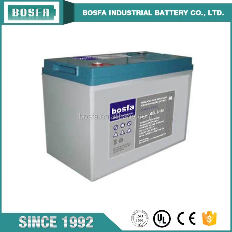  Китайский производитель солнечных свинцово-кислотных гелевых аккумуляторов 6 в 160 Ач