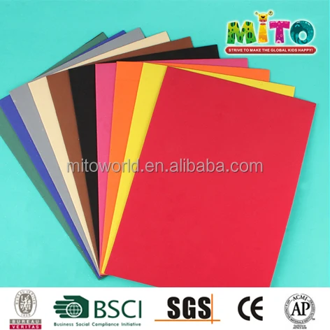 School supplies personalized bulk eva foam sheet 3mm