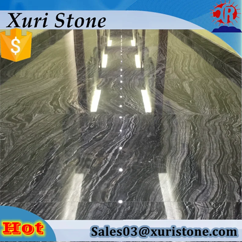Alibaba оптовая зебра черная мраморная плитка