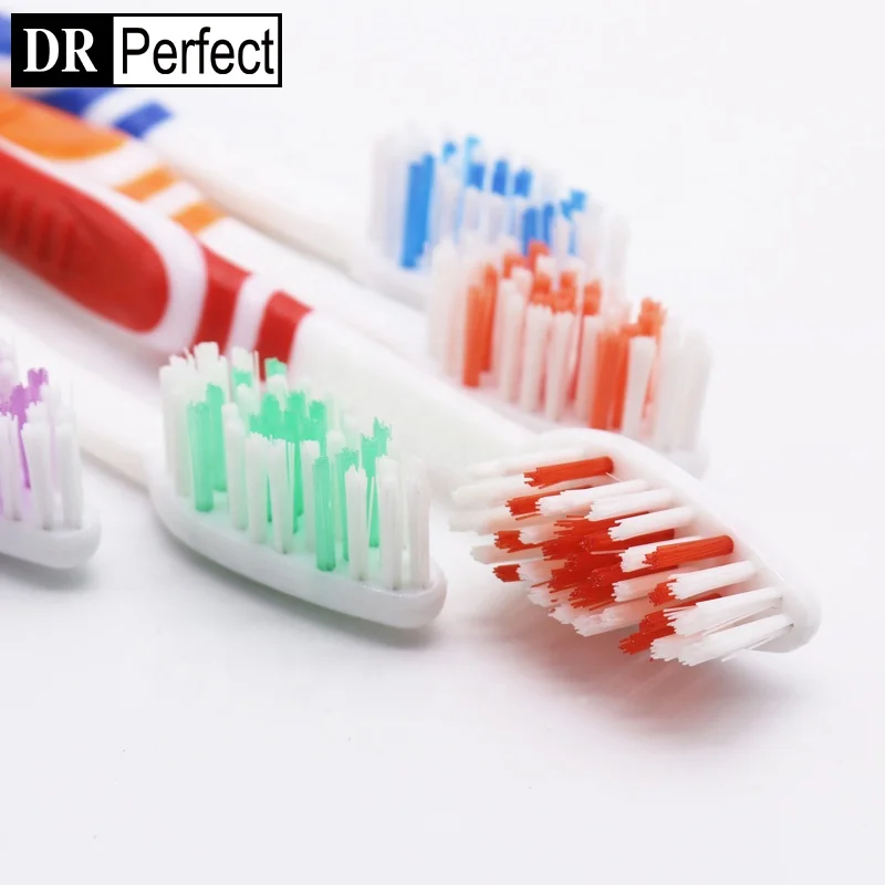 High quality home use print logo toothbrush with customize package