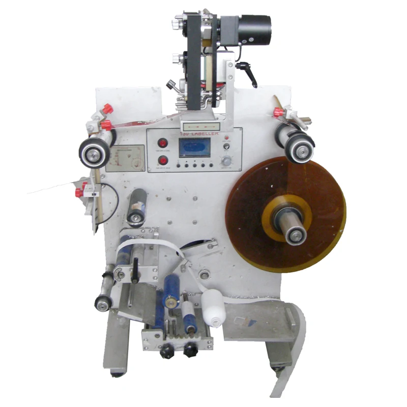
JT-130 Semi automatic wrap-around medicine bottles labeling machine 