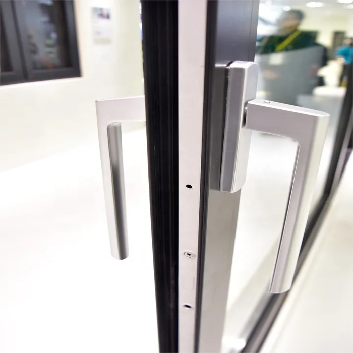 Plexiglass Sliding Doors Powder Coated Aluminum Horizontal Powder Coating Aluminum Alloy Fiberglass Glass Modern Customized