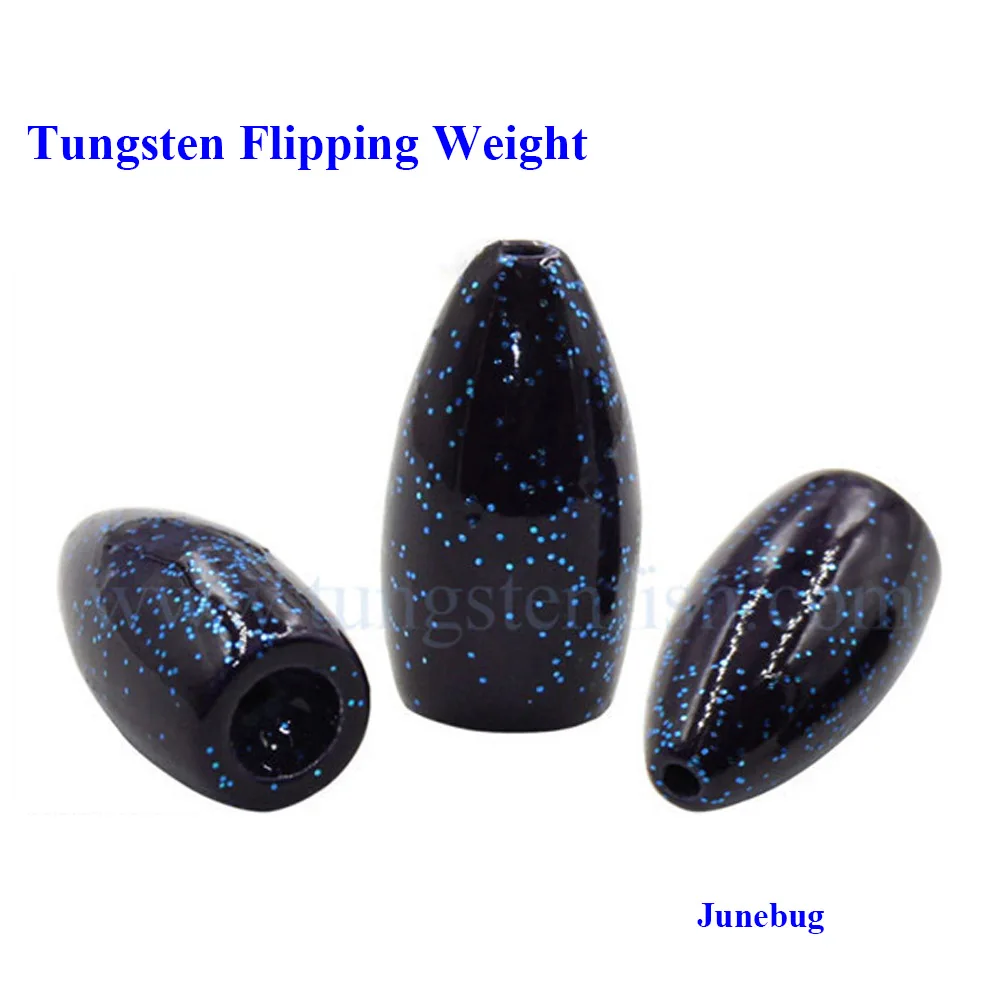 100% Ultra Tungsten weights Bullet/Flipping Style 7g-63g Fishing Sinker