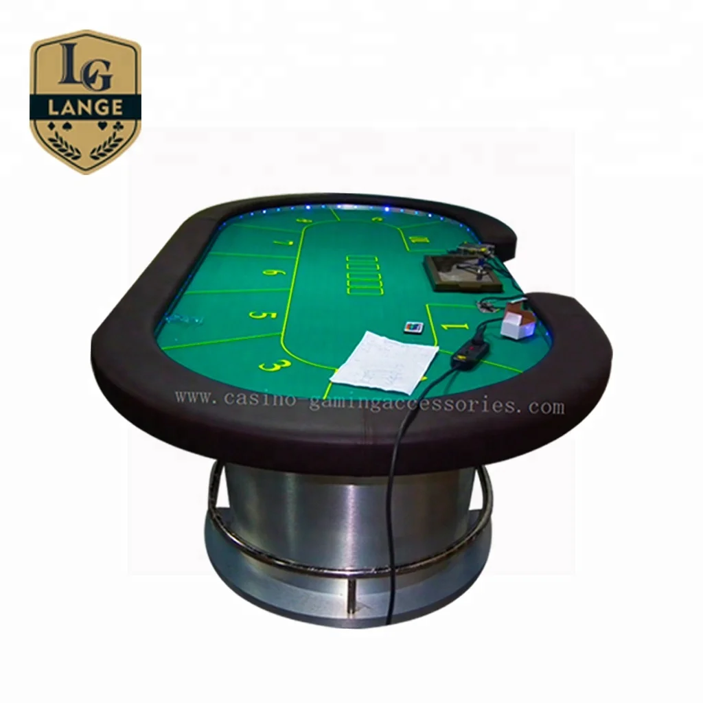 Роскошные казино 94 дюймов МДФ деревянные фасоли размер техасский холдем с рифлями