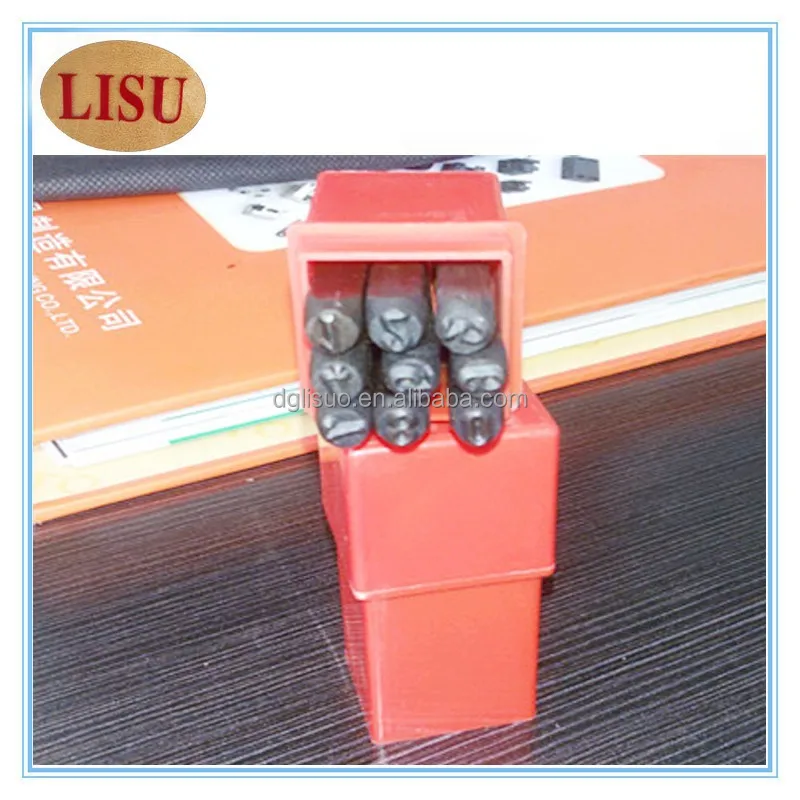 Hot Sell 9pcs Steel Numbering Punch