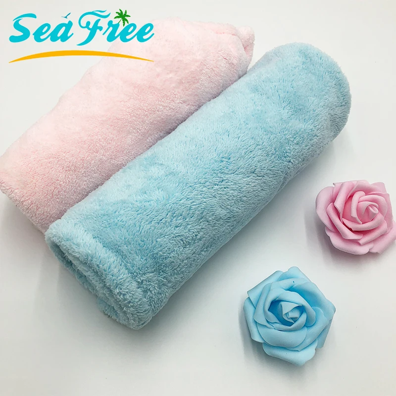 Factory stock high quality organic microfiber 70*140cm weaving bath towels