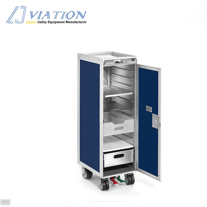 Low Price Manufacturer airplane food trolley  equipment trolley