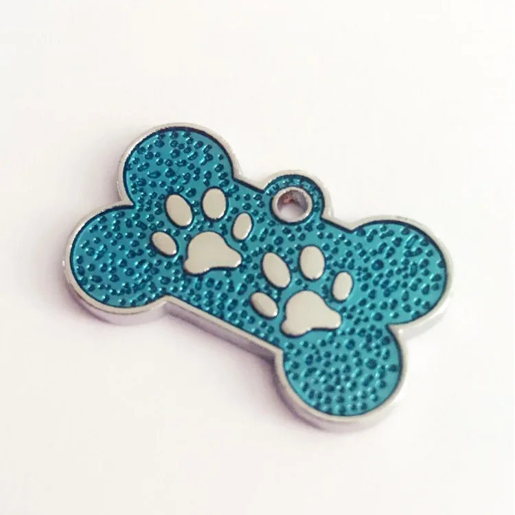 
De Heng supply custom American metal dog tag with chain 