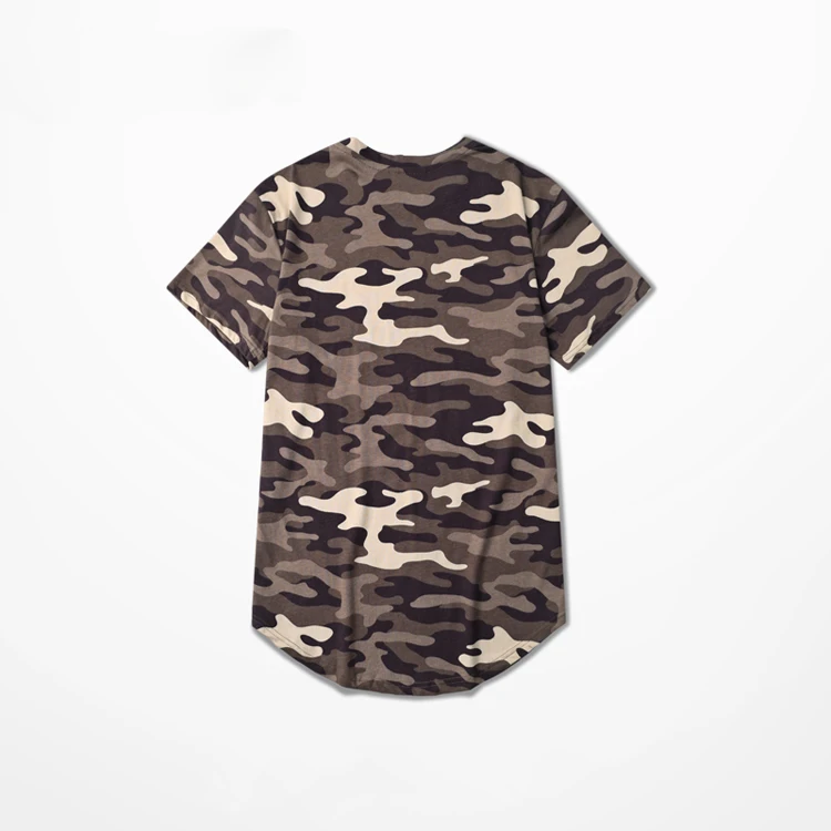 
OEM Service Supply Type army tall t shirt 180 grams Fabric Weight digital camo t shirts 