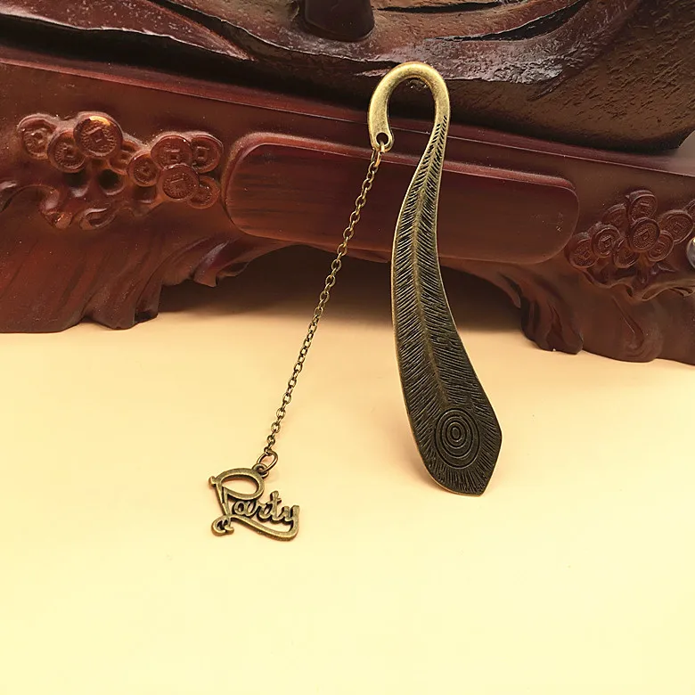 Antique Copper Bookmark, Hook Bookmarks