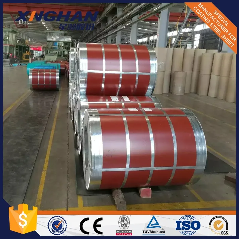 
PPGI coil roofing sheets prepainted building galvanised steel building 