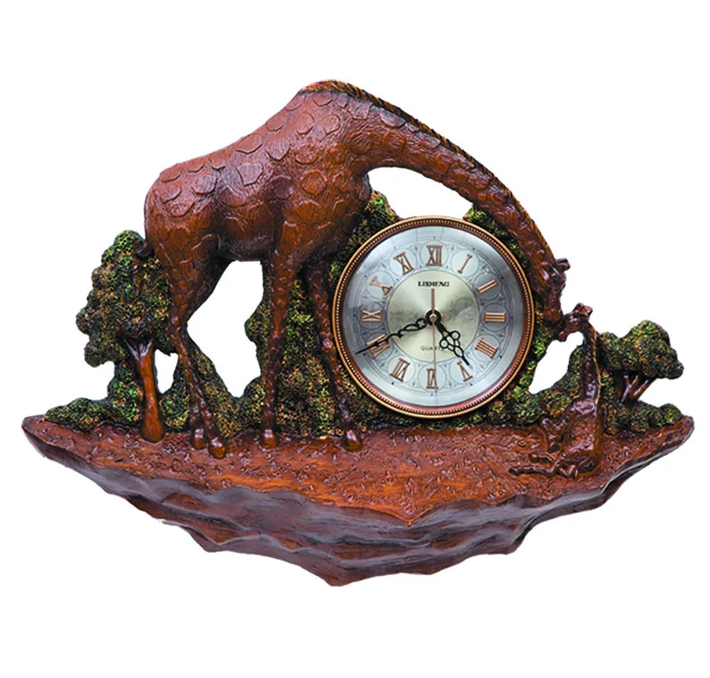 Special design animal wall giraffe clocks H178