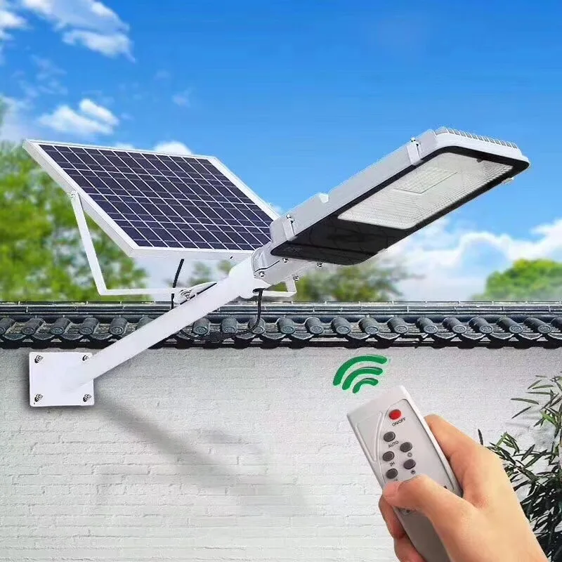 Сделано в Китае водонепроницаемый IP65 наружные солнечные панели 30 Вт монокристаллические SMD5730V 100 светодиоды уличный светильник на солнечной