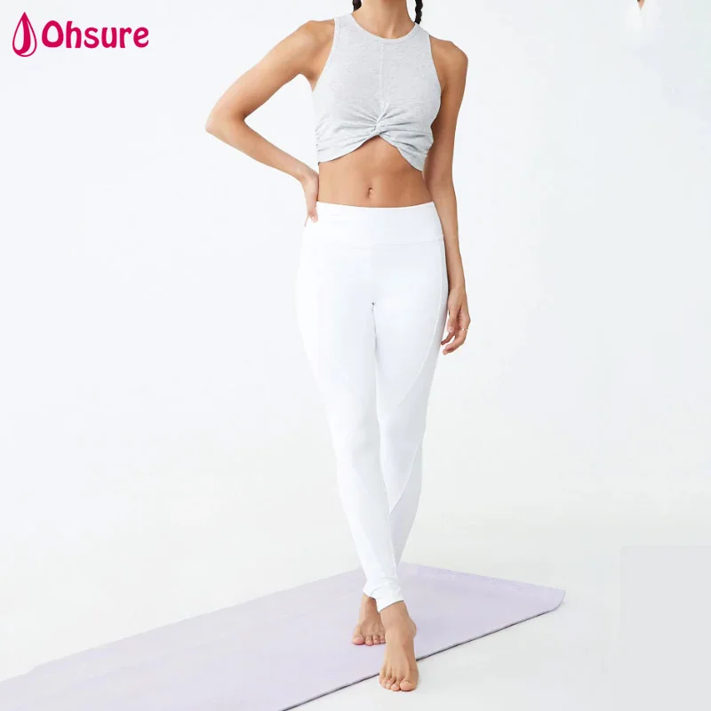 
Wholesale front twist sports crop top yoga running singlets womens gym fitness tank top 