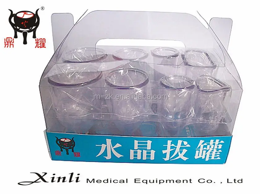 Plastic Healthy Cupping Set (Manufacturer) CE approved hijama kit