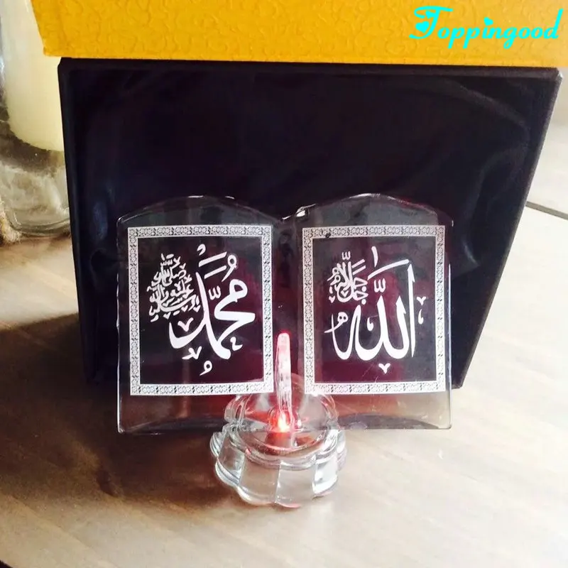
2018 Popular Muslim Crystal Quran Gifts For Islamic Wedding Favor 