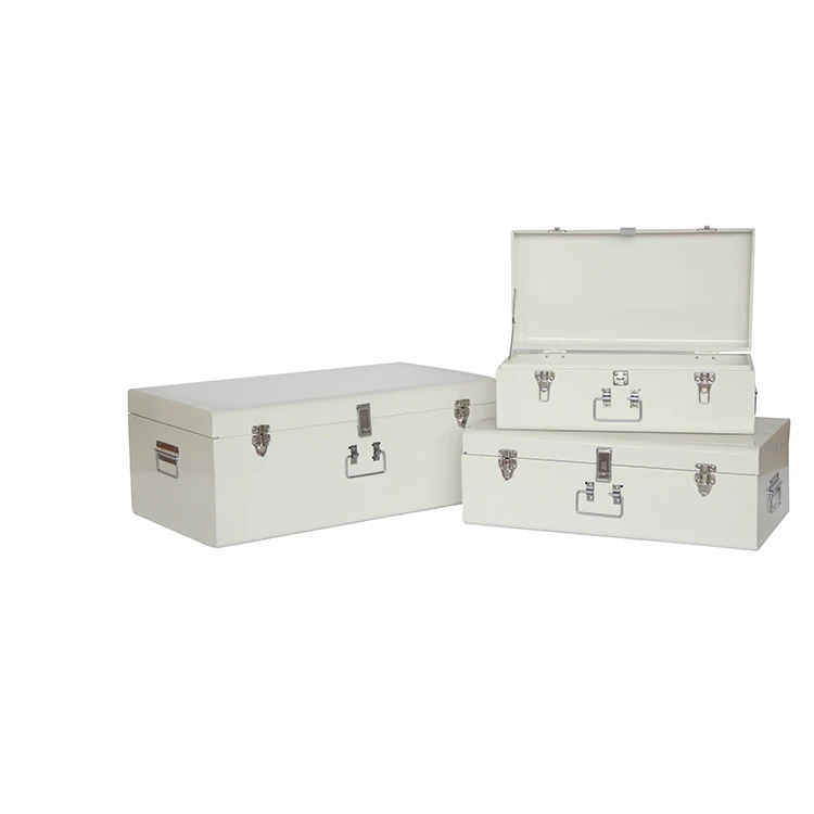 Chuzhou Jincheng Square Galvanized Sheet Decoration Storage Metal Trunk Box