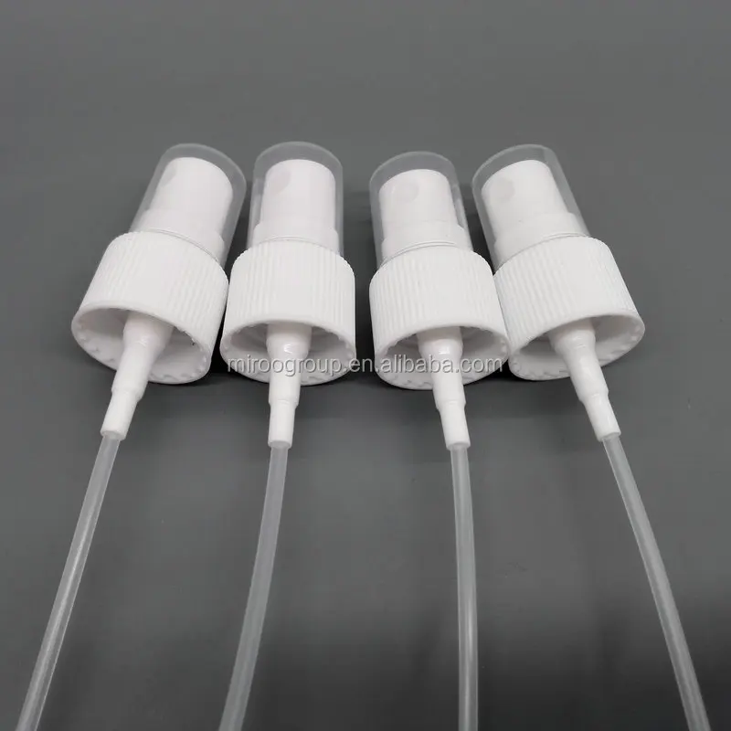 18mm fine PP spray cap perfume atomizer, plastic crimp perfume spray pump