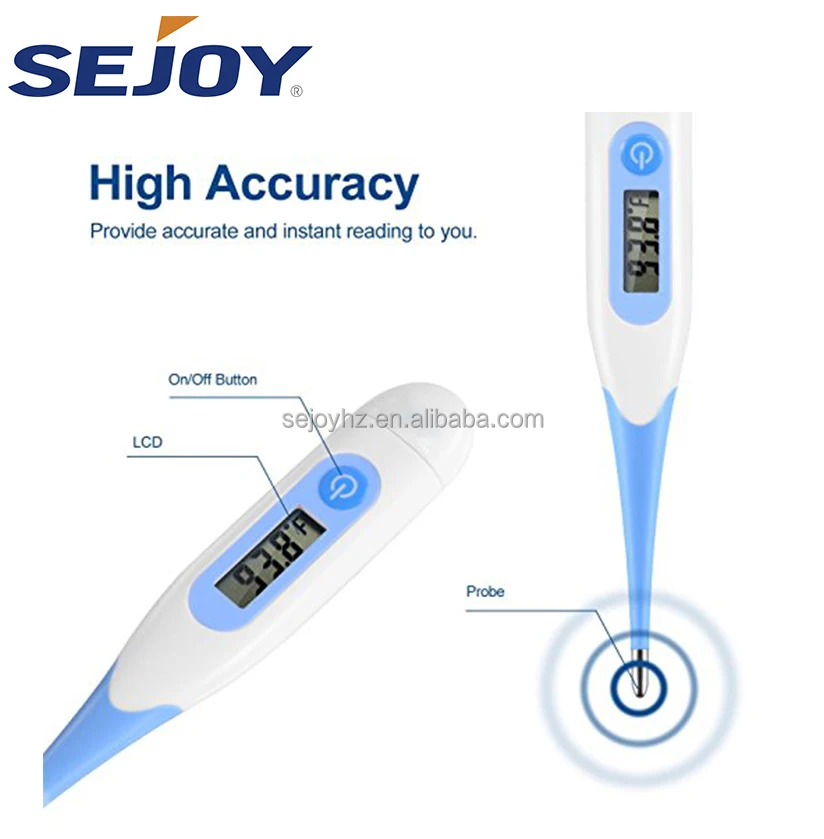 CE approved electronic clinical medical thermometer