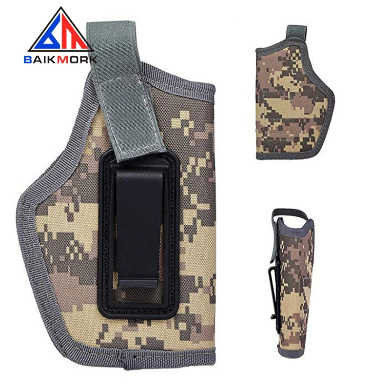 Tactical Portable Lightweight Hunting Gear Holder Bag Right and Left Universal  Concealed Carry Holster Bag with Clip