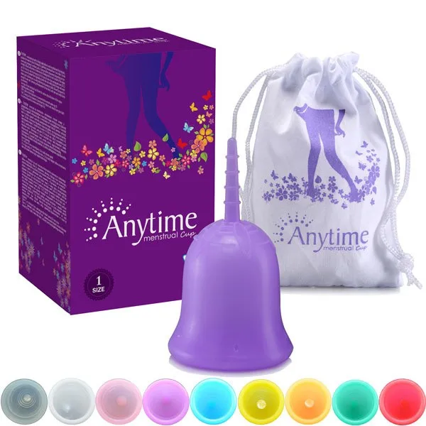 Professional Design 100 Pieces MOQ OEM Small Large Menstrual Cup Manufacturers in China