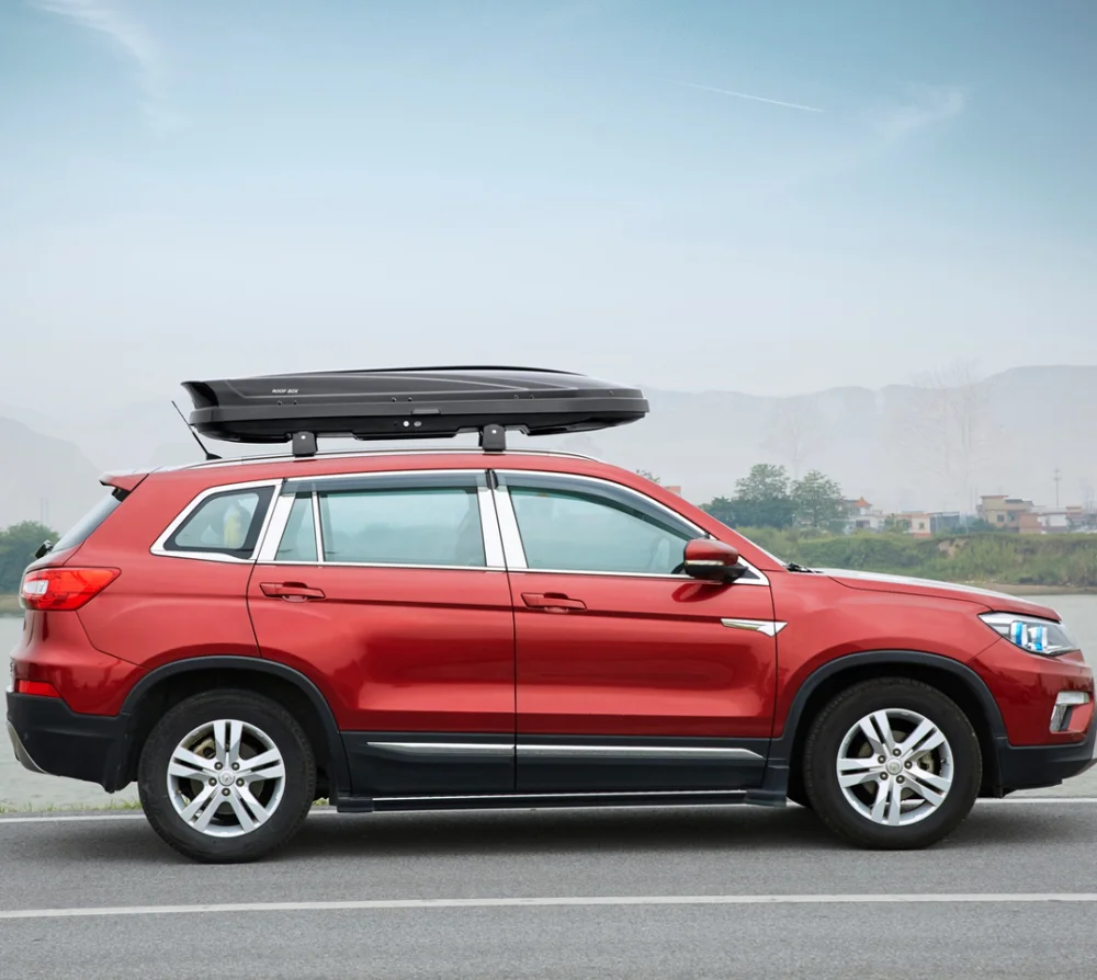 
Dual Opening roof rack cargo box Which Easy to Mounted 