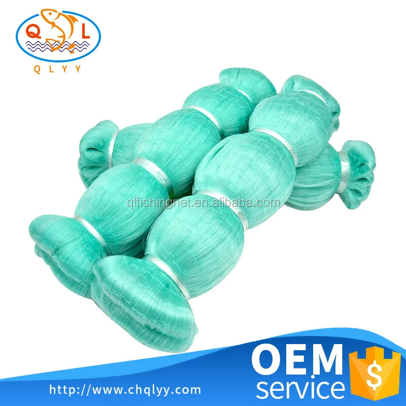 China manufacturers wholesale double knot nylon monofilament fishing net on sale