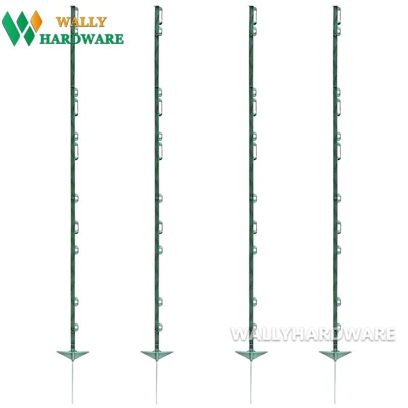 Farm Equipments Low Cost Electric Fence Pasture Recycled Plastic Fence Posts For Animal Fence